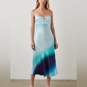 Rails midi Blue Gradient Dress